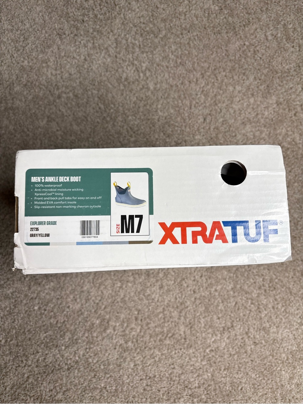 XTRATUF Men’s Ankle Deck Boots